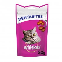 Whiskas DENTABITES &upsilon;&gamma;&iota;&epsilon;&iota;&nu;έ&sigmaf; &lambda;&iota;&chi;&omicron;&upsilon;&delta;&iota;έ&sigmaf; &gamma;&iota;&alpha; &gamma;ά&tau;&epsilon;&sigmaf; &mu;&epsilon; &kappa;&omicron;&tau;ό&pi;&omicron;&upsilon;&lambda;&omicron; 50g