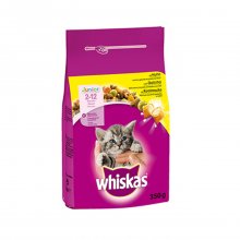Whiskas Junior 2-12 months &xi;&eta;&rho;ά &tau;&rho;&omicron;&phi;ή &kappa;&rho;&omicron;&kappa;έ&tau;&epsilon;&sigmaf; &gamma;&iota;&alpha; &gamma;&alpha;&tau;ά&kappa;&iota;&alpha; &mu;&epsilon; &kappa;&omicron;&tau;ό&pi;&omicron;&upsilon;&lambda;&omicron; 300gr