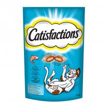 Catisfactions snack &lambda;&iota;&chi;&omicron;&upsilon;&delta;&iota;ά &gamma;ά&tau;&alpha;&sigmaf; salmon &mu;&epsilon; &sigma;&omicron;&lambda;&omicron;&mu;ό 60gr
