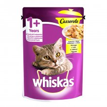 Whiskas &pi;&lambda;ή&rho;&eta;&sigmaf; &tau;&rho;&omicron;&phi;ή &gamma;&iota;&alpha; 1+ &epsilon;&nu;ή&lambda;&iota;&kappa;&epsilon;&sigmaf; &gamma;ά&tau;&epsilon;&sigmaf; &sigma;&epsilon; &zeta;&epsilon;&lambda;έ &mu;&epsilon; &kappa;&omicron;&tau;ό&pi;&omicron;&upsilon;&lambda;&omicron; 85gr